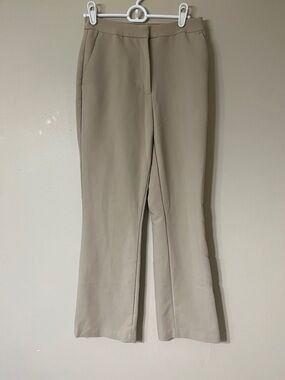 H&M Beige Boot Cut Dress Pants